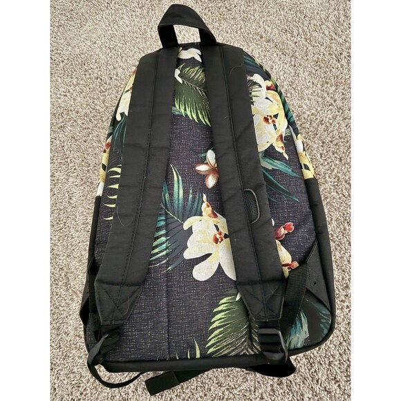 Black Hawaii Herschel Supply Co. Settlement Backpack Floral Aloha 15” Laptop - Picture 6 of 9